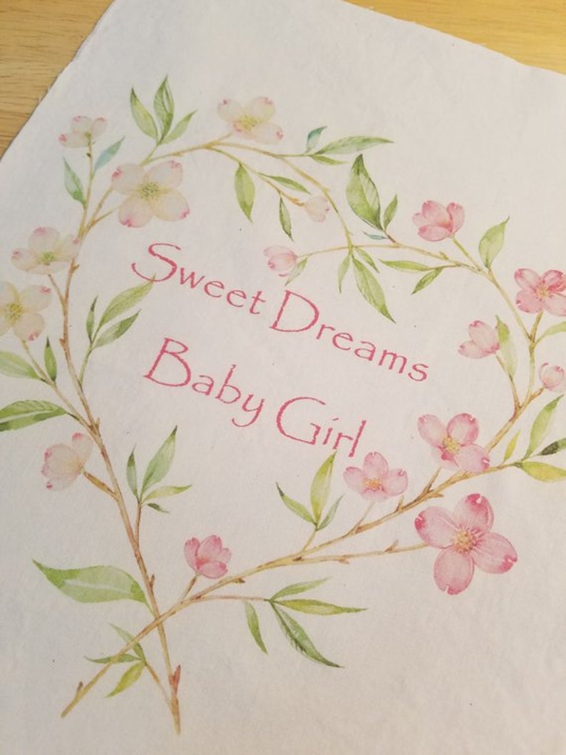 New baby quilt panel girl quilt square sew on patch nursery fabric panel floral fabric patch