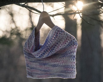 KNITTING PATTERN // Knit cowl, knit cowl // Fair isle pattern // Fair isle cowl // The Sweet Pea Cowl