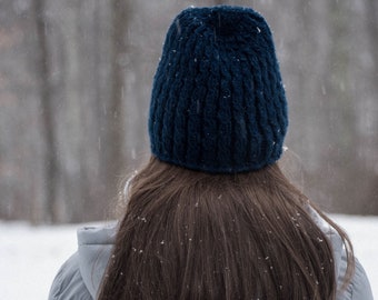 Knit hat/ The Sierra Nevada Beanie/ Winter hat / Ready to Ship beanie