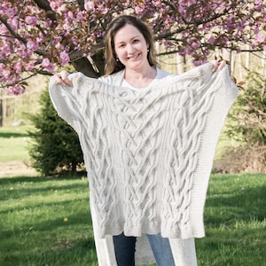 PATRON DE TEJIDO, La Manta Berbice de Bebe, manta de bebe tejida, Yessy’s Designs, knitting pattern in spanish