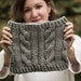 see more listings in the Cowl Knit Pattern section