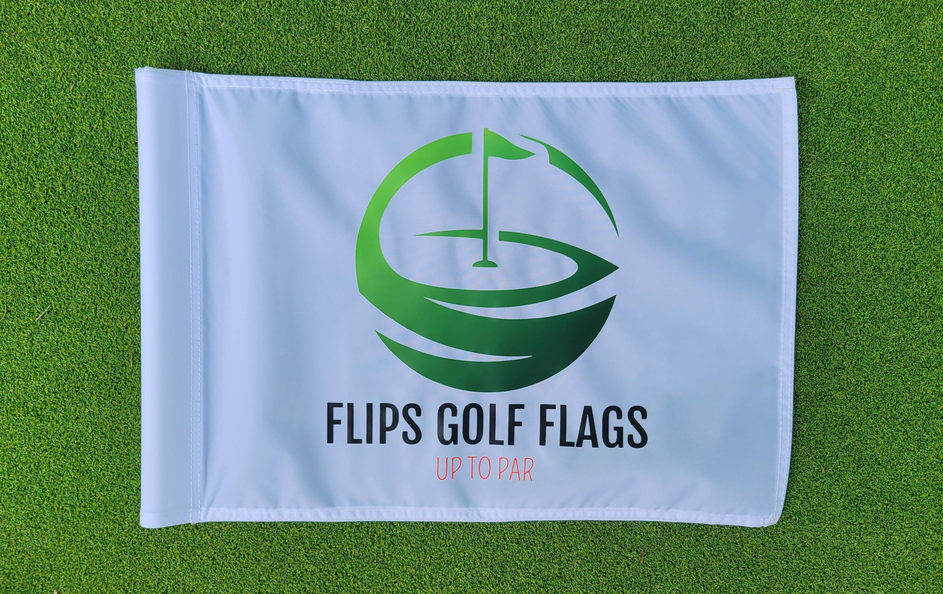 Custom Full Size Golf Flag 20in X 14in - Etsy