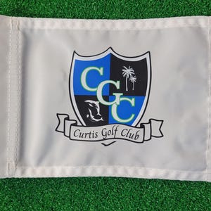 Custom Golf Flags / Mini Golf Putting Green Flags 6