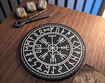 Vegvisir svg dxf eps png – Viking Compass Digital Vector File for Laser Engraving & CNC