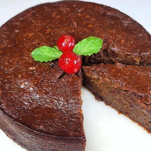 Guyana Black Cake Guyanese Black Cake Rum Cake Caribbean Fruit Cake Christmas Christmas Baked Gifts El Dorado Rum Soaked Fruit 1 or 3 lb