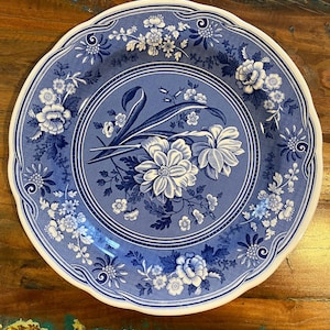 Spode Blue & White Dinner Plate