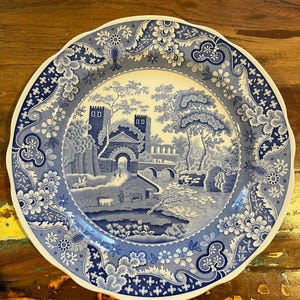 Spode Blue & White Dinner Plate