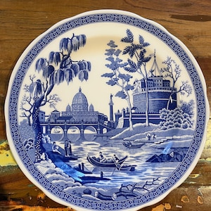 Spode Blue & White Dinner Plate