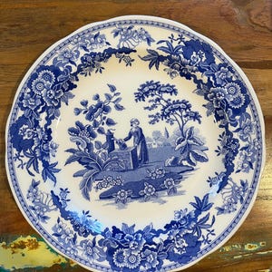 Spode Blue & White Dinner Plate