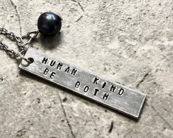 Human Kind Be Both - Emmy Collection Necklace