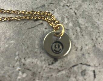 The Harper Necklace - Smiley Face Necklace