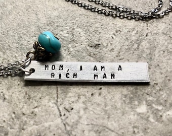 Mom, I Am A Rich Man - Emmy Collection Necklace