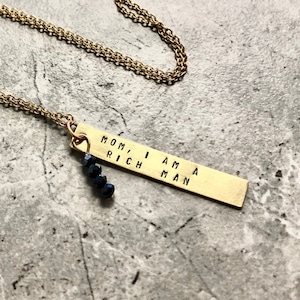 Mom, I Am A Rich Man - Emmy Collection Necklace