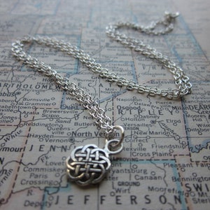 The Rebecca Necklace - Sterling Silver Celtic Knot Necklace