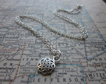 The Rebecca Necklace - Sterling Silver Celtic Knot Necklace