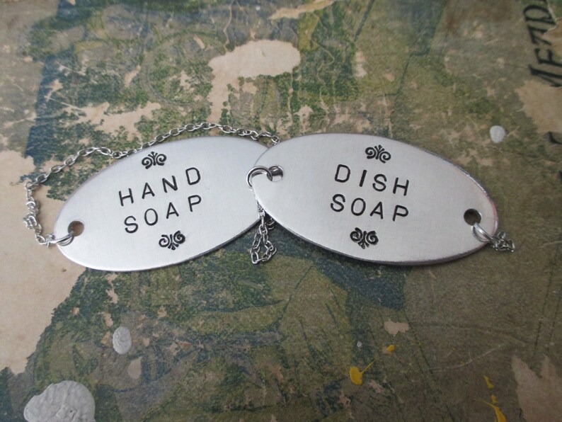 Custom Decanter Tag Oil, Soap Etc. image 8
