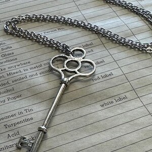 The Clinton Necklace - Large Skeleton Key Necklace