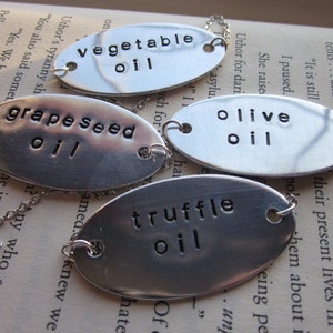 Custom Decanter Tag - Oil, Soap Etc.
