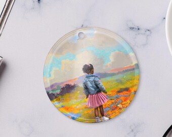 Dream Acrylic Ornament | Holiday Home Decor