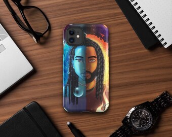 Fire and Water iPhone 11 Case | Dual Layer, Tough Case