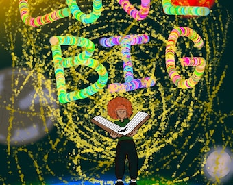 Love Big Art Print: Inspirational Colorful Wall Decor (Digital Download) poster download