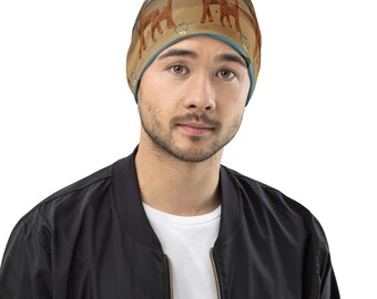 25% OFF Look up Little One | All-Over Print Beanie | Art Design | Kids Hats | Children