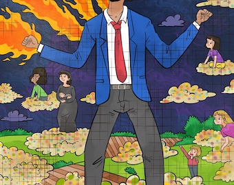 Resurrection Digital Art Print | Inspirational Home Decor (PDF)