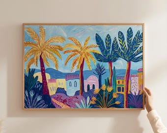 Papier peint Jungle Palmiers tropicaux décoration murale 400x280 cm