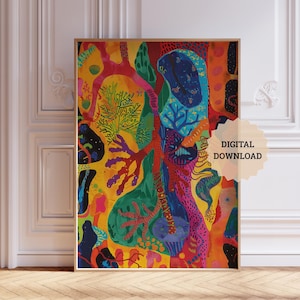 Anatomical Abstract Posters, Anatomy Nursing Printables Poster, Science Prints for Medical Students, Nurse Practitioner Modern Hospital Art