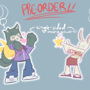 PREORDER!! Legoshi and Haru || Beastars Keychain Set