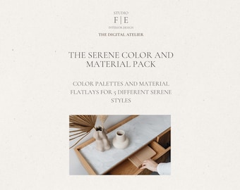 穏やかで落ち着いたカラー＆マテリアルパック | インテリアカラーパレット PDF | ソフトミニマリズム ジャパンディ スカンジナビア