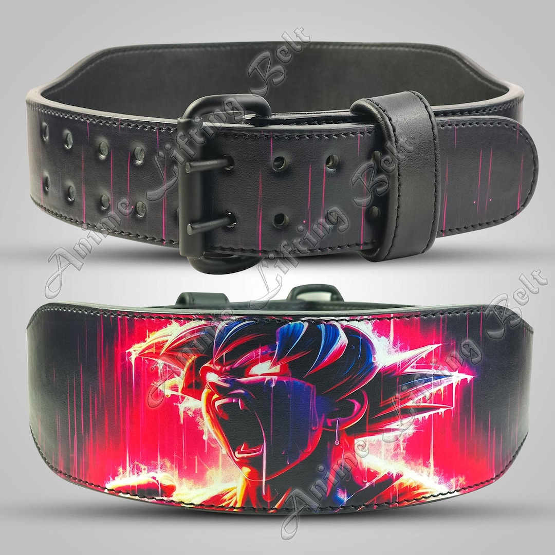 Saiyan Anime Lever Belt – Gym Back Support for Powerlifting - Etsy