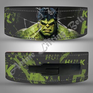 Hulk Weightlifting Belt Lever Belt Lifting Belt Custom Belt Deadlifting Powerlifting Bodybuilding Gym Support Belt | DeadLifting Belt