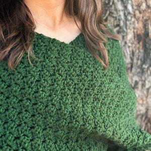 Textured Design Crochet Sweater Scarf Green Yarn Wrap Handmade Winter Accessory Chunky Knit Style Long Sleeve Detail Warm Comfortable Piece Forest Green Color Soft Acrylic Material Fashion Forward Look Multiple Size Options Casual Outfit