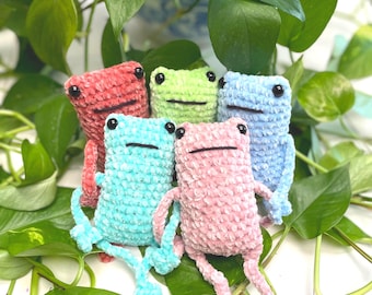 ヴィンテージ マンハッタン トイ カエル ぬいぐるみ ベロア シャイニー