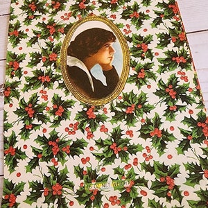 Vintage Christmas Candy Box Paper Never Used 1920&#39;s