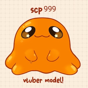 SCP 999 Vtuber Model - Avatar, Full Body/Fully Rigged Live2D Model