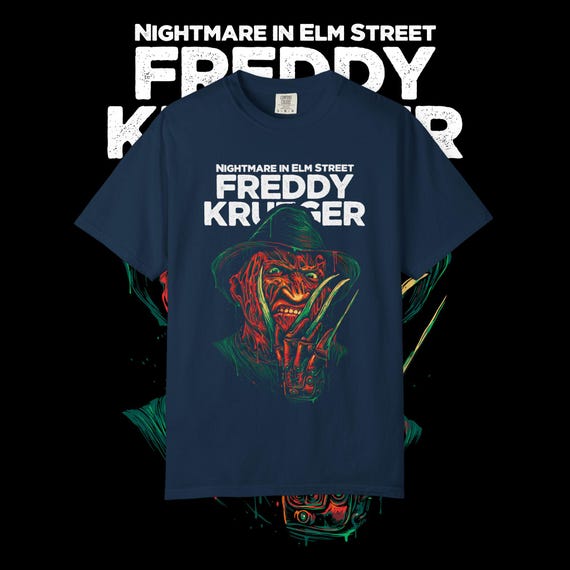 Freddy Krueger T-Shirt: Nightmare on Elm Street Horror Movie Tee