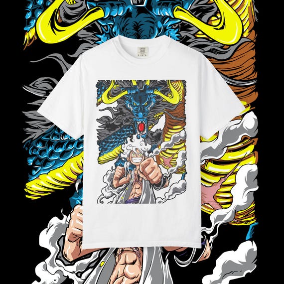 Anime Dragon Graphic T-Shirt: Unisex Streetwear Tee