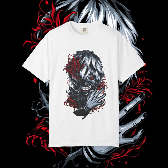Chilling Graphic Tee: Unisex Horror Design, Street Fashion