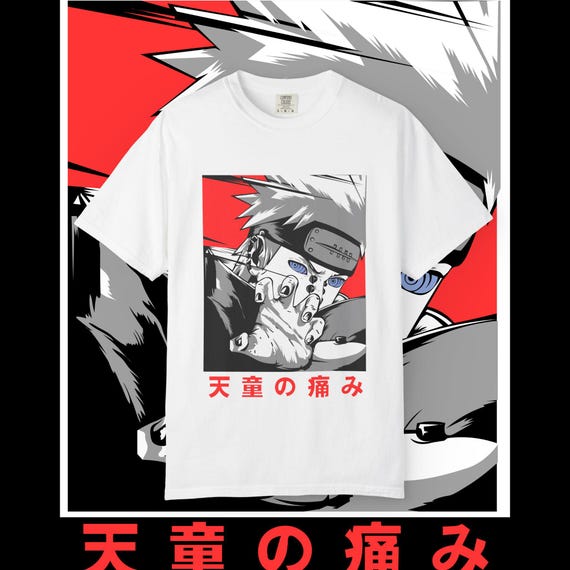 Anime Graphic Tee, Naruto Inspired Unisex Streetwear
