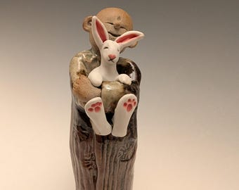 Ojizosama with bunny. 2