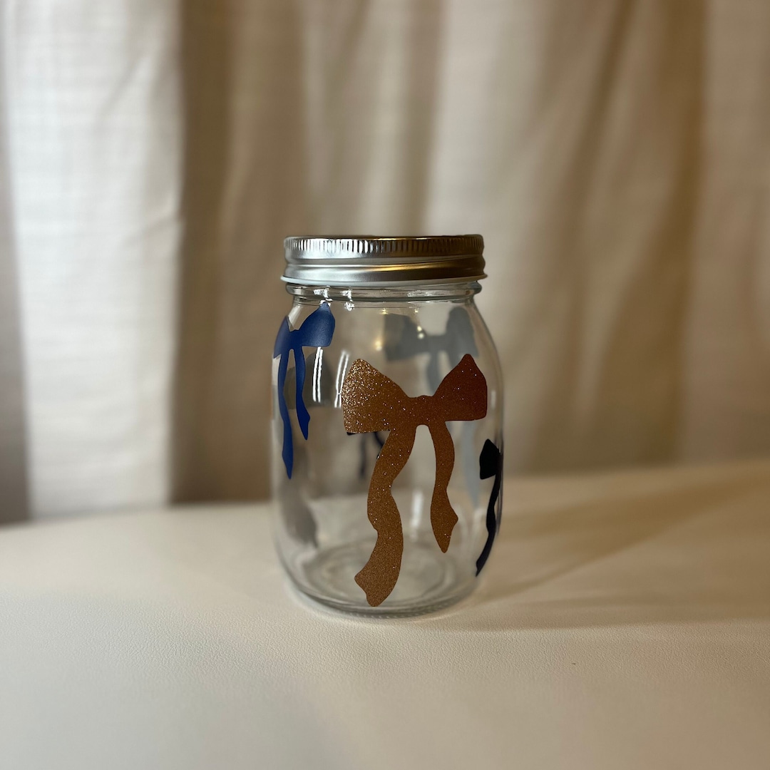 Bows Galore Mason Jar - Etsy