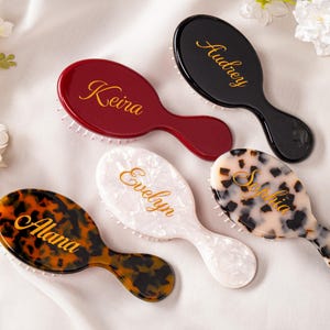 Personlig namnkam, Anpassad mini hårkam, Graverad handväskakam, Anpassad namn hårborste, Brudtärnepresent, Present till mamma, Bröllopspresent, Present till henne