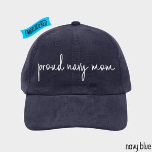 Proud Navy Mom Hat,Navy Fleet Week,Navy Boot Camp Graduation,Navy Sailor Mom,Military Mom,Navy Mom Gift,Gift for Navy Mom,Proud Navy Mama