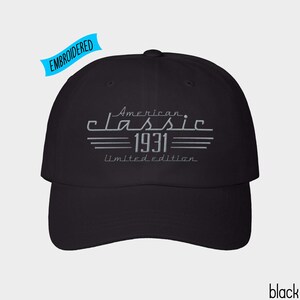 95th Birthday Gift for Men,American Classic 95th Birthday Hat, Born in 1930 Car Lover Hat,Grandpa 95th Birthday Gift,Dad 95th Birthday Gift