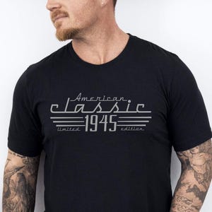 80th Birthday Gift for Men,Car Guy Gift,Born in 1945 Birthday Shirt,80th Birthday T Shirt,Grandpa 80th Birthday Gift,Dad 80th Birthday Gift