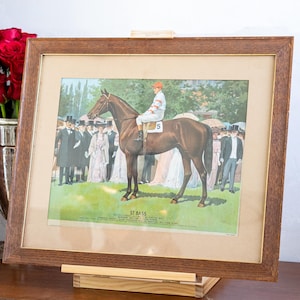 1911 kings plate jockey lithography