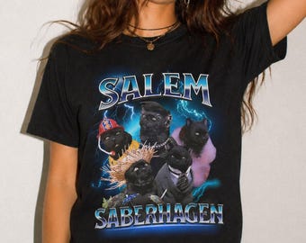 Maglietta Salem Saberhagen, maglietta Sabrina vita da strega, maglietta sitcom anni '90