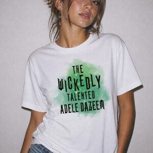 Camiseta de Adele Dazeem, camiseta gráfica con estampado de gran talento, regalos de cultura pop
